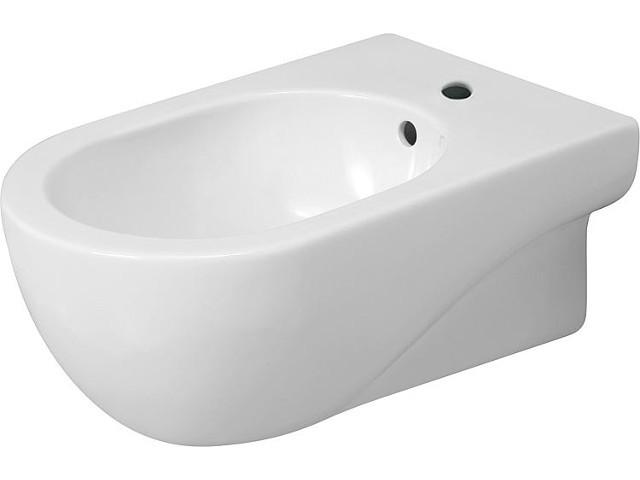 Wand-Bidet NUVOLA BxHxT 350x245x550mm aus Keramik, Weiß