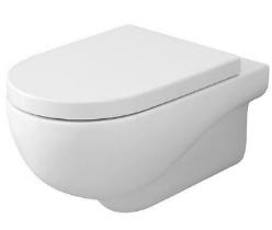 Wand-Tiefspül-WC Nuvola aus Keramik spülrandlos weiß 350x335x550 mm