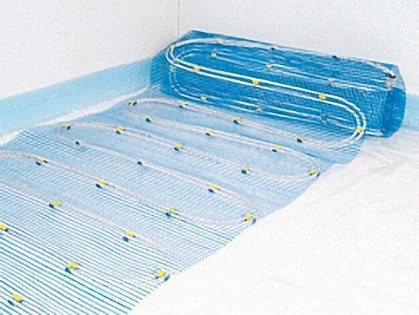 Heizmatte 10 m² (4x2,5) Aquaheat Doppelrohrsystem