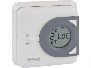 Raumthermostat Grässlin thermio essential smart Aufputzmontage 