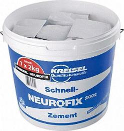 KREISEL Montageschnellzement Neurofix 7x2 kg zum Montieren von Balkongeländern