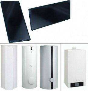 Viessmann Solarpakete VITOSOL 200-FM, VITODENS 200-W und VITOCELL 100-W-B