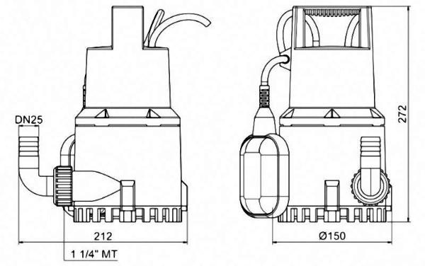 ZEHNDER 13030 SCHMUTZWASSERTAUCHPUMPEN FÜR AGGRESSIVE MEDIEN S-ZPK 30 A