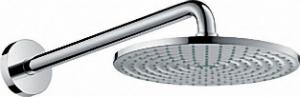 HANSGROHE RAINDANCE AIR REGENBRAUSE D=240MM MIT AIR-INJECTION-TECHNOLOGIE WANDANSCHLUSS MIT KUGELGEL