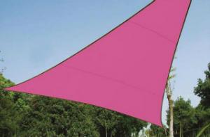 SONNENSEGEL - DREIECK - 3.6 X 3.6 M X 3.6 M - FUCHSIA 