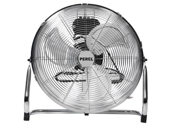 Bodenventilator 45 cm (18") 3 Geschwindigkeitsstufen, Metallventilator, verchromt 89.3 m³/min CFANF45N