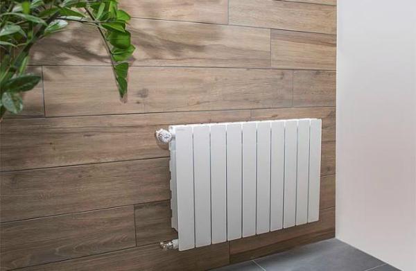 ALUMINIUM-HEIZKÖRPER SIMUN SUPER B4,350/100-10GLIEDER WEISS, RAL 9010