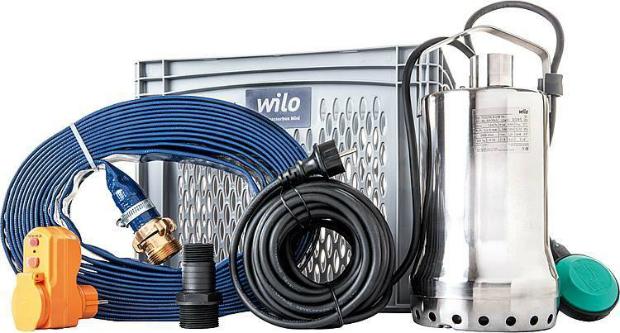 WILO HOCHWASSERBOX WILO MINI MIT SCHMUTZWASSER-TAUCHPUMPE