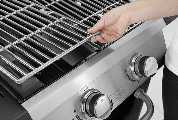 Justus 135504 Gasgrill JG 200 Plutos, Edelstahl