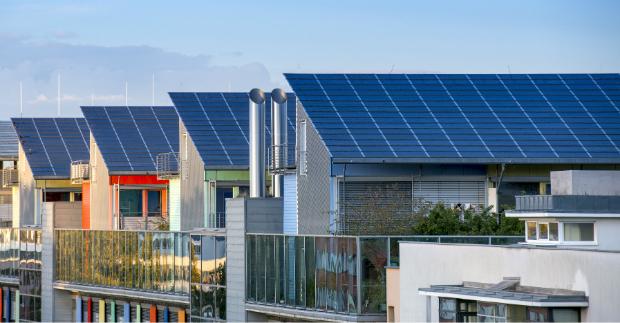 Energieeffiziente Häuser mit Solarheizungen