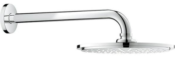 Kopfbrausenset-Grohe-Rainshower-Cosmopolitan-210-mm-Wandarm-286-mm-verchromt