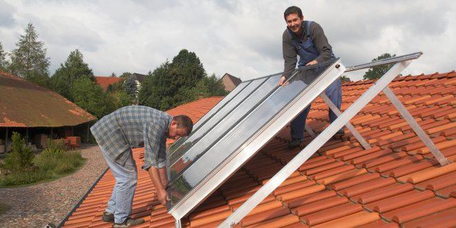 Solaranlage einbauen - Förderung für die Heizungsanlage