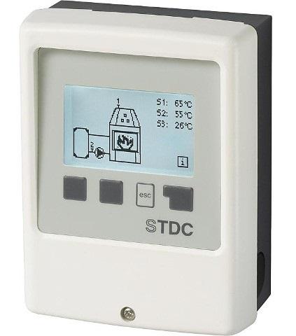 Differenztemperaturregelung Sorel STDC (V3) mit 2 Fühler, PWM-Ansteuerung 