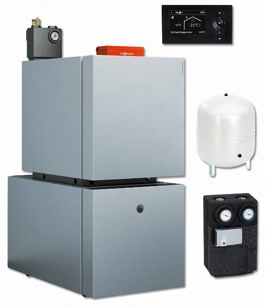 VIESSMANN J3RA291 Paket Vitoladens 300-C 19,3 kW modulierend mit Vitocell 300-H EHA 200 l