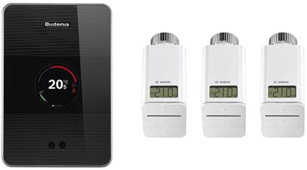 Buderus Set Regelung TC100.2 mit Bosch Smart Home Thermostat 7736701400