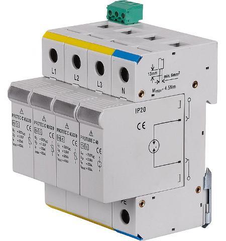 Überspannungsableiter Pollmann Protec C 120 (3+0)