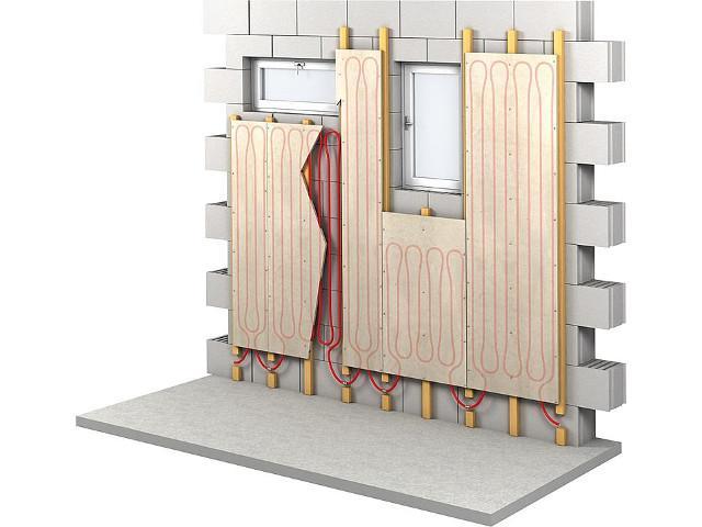 Wandheizungsmodul Trockenbau - Heizkörpertypen