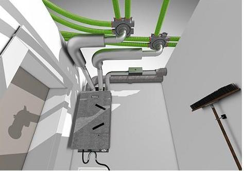 Buderus Logavent zentrale Wohnungslüftung - Wärmepumpe mit Lüftungsanlage kombinieren