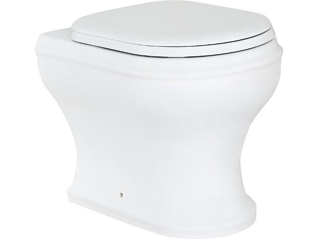 Stand-Tiefspül-WC Elamin aus Keramik, weiß, 400x420x520mm