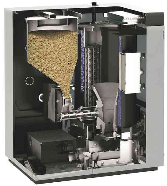 Viessmann Vitoligno 300-C, Pelletkessel