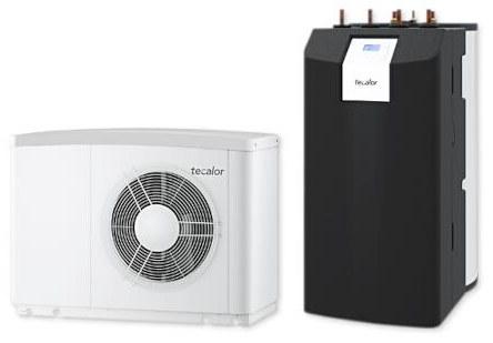 tecalor Luft/Wasser-Wärmepumpe TTL 4.5 ACS TSBB eco Set 