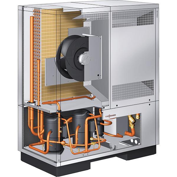 Viessmann Vitocal 300-A, Typ AWO 302.B25, Luft-Wasser-Wärmepumpe Brennwerttechnik