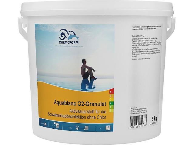 Sanit Aquablanc O2 (ohne Chlor) 5kg Eimer