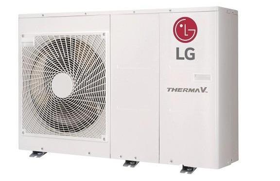 LG Wärmepumpe Therma V Monoblock Silent, 7,0kW, 230V, R32 Einfamilienhaus