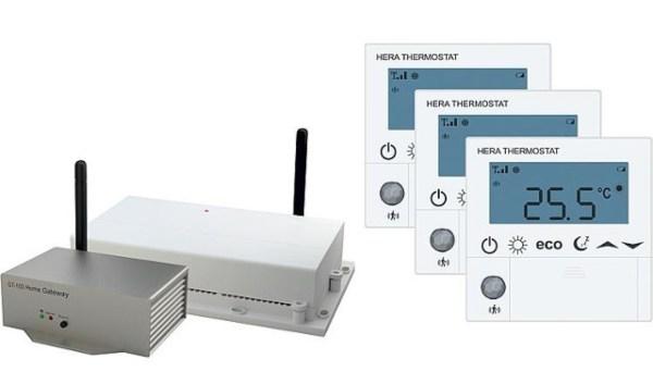 Blossom-ic HQS-3557 Hera Quattro Fußbodenheizungssteuerungs-Set Smart Heating