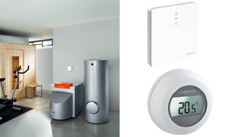 VIESSMANN Vitoconnect, OT2, Paket, Vitotrol 100, OT1, ZK04328