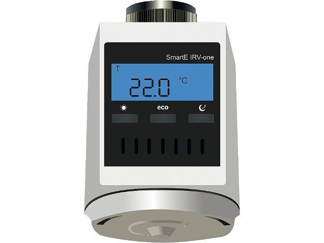 Blossom-ic IO-3552 Heizkörperregler SmartE IRV-one Weiß Batterieversion AA 1,5V