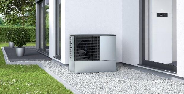 VIESSMANN Z016857 Luft-Wasser Wärmepumpe Vitocal 222-A 7,5 kW, Typ AWOT-M-E-AC 221.A08, 230 V