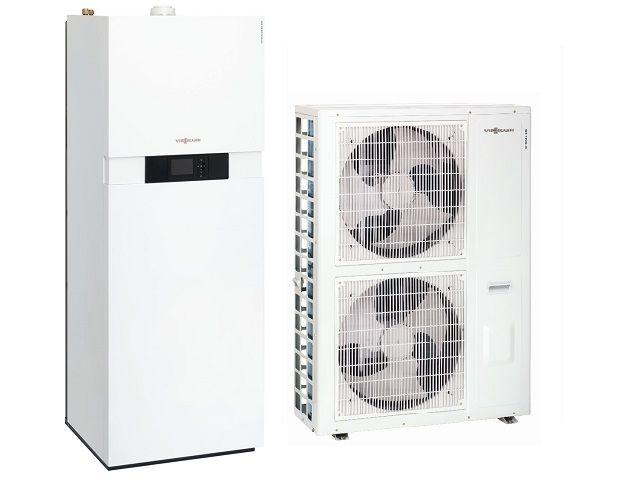 VIESSMANN Hybrid-Heizung Vitocaldens 222-F - Renewable Ready