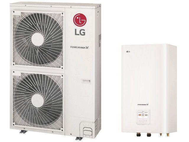 LG Wärmepumpe Therma V Hydrosplit Hydro Box, 12,0kW, 400V, R32