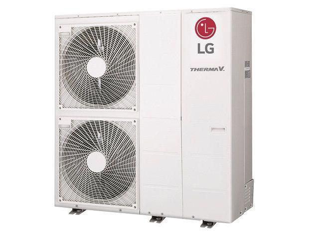 LG Luft/Wasser-Wärmepumpe 14,0kW Therma V Monoblock Silent 400V R32