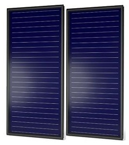 STI 2-er Solarpaket Aufdach-Montageset Flachkollektoren FKF-240-V Al/Cu