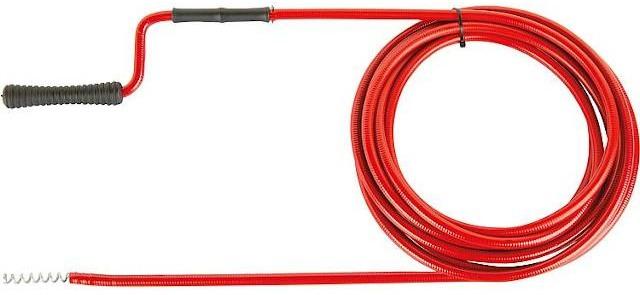 Rohrreinigungswelle D: 9mm, L: 3m mit PVC Ummantelung
