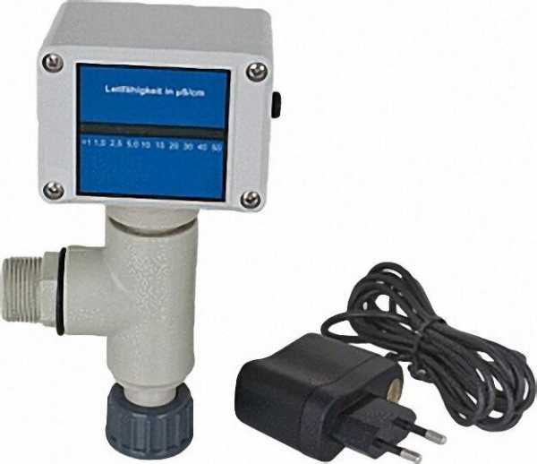LEYCOpure Leitfähigkeits- Messgerät lfm 100 LED mit PP-Adapter