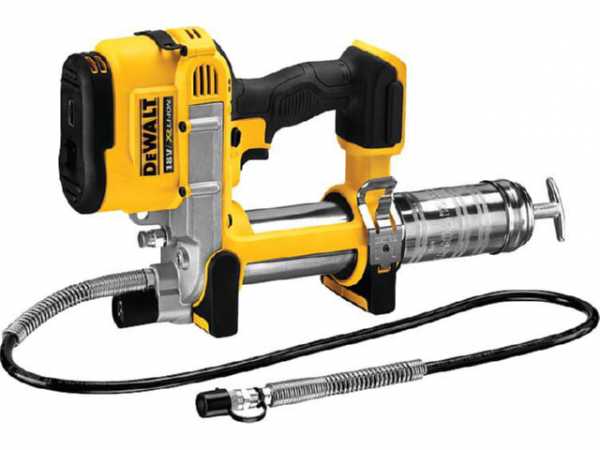 Akku-Fettpresse DeWALT 18V DCGG571NK ohne Akkus und Ladegerät