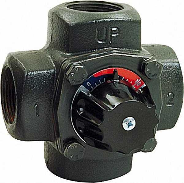 LK ARMATUR 4-Wege-Mischer Termomix C 25 S Rp 1''