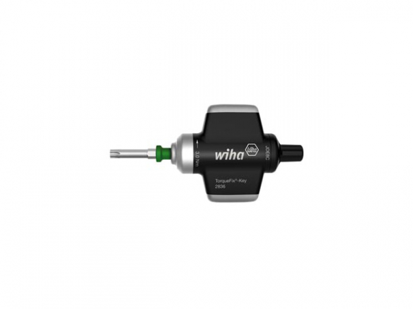 Wiha Drehmoment-Schraubendreher mit Schlüsselgriff TorqueFix® Key fest voreingestellte Drehmomentbegrenzung (38620) 2,5 Nm, 4 mm