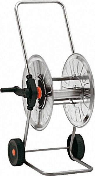 Schlauchwagen aus Metall, Verbindungselemente aus Kunststoff Schlauchabgang AG 3/4''