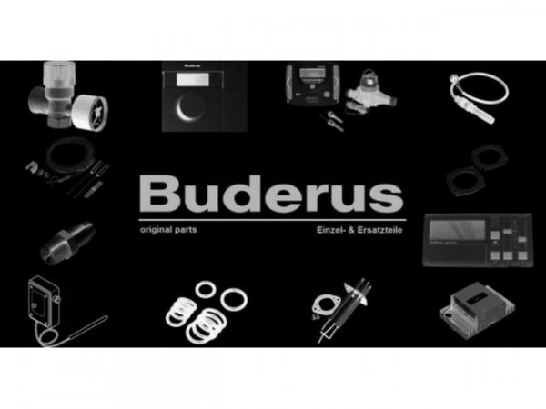 Buderus 11016340 Rohr-Doppelnippel 33,7x2,9x121mm