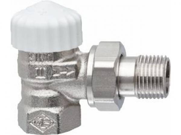 Heimeier Ventilkörper, Eckf. 1/2" V-exakt II, vernickelt.