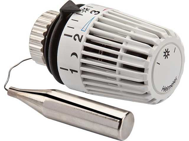 6002-00.500 Thermostat-Kopf K mit Fernfühler 2m weiß 6002-00.500 Thermostat-Kopf K mit Fernfühler 2m weiß