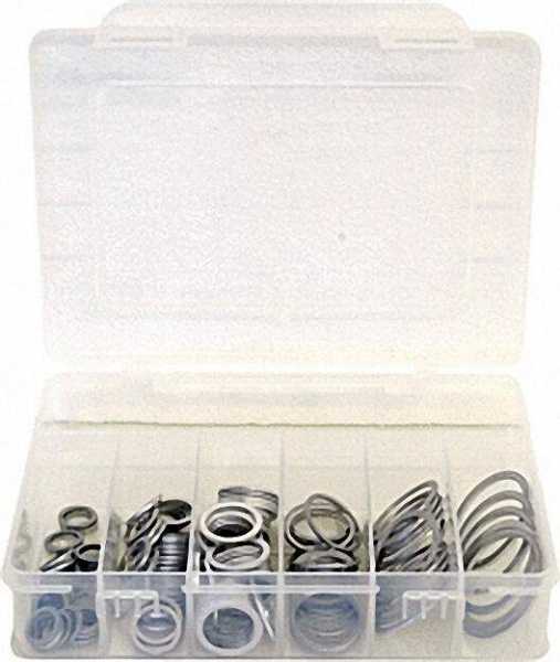 Dichtungs-Sortiment ALU, 1/8'' - 1 ''