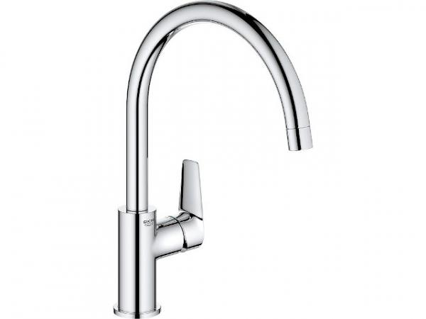 Spültischmischer Grohe Bauedge Zero, Schwenkbereich 360°, Ausladung 223mm, chrom