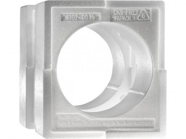 Lunos 041139 Wandeinbaugehäuse aus EPS Styropor für Rundkanäle Drm: 160mm