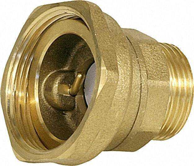 Rückschlagventil aufstellbar mit Überwurfmutter 1 1/2'' Außengewinde R Rückschlagventil aufstellbar mit Überwurfmutter 1 1/2'' Außengewinde R