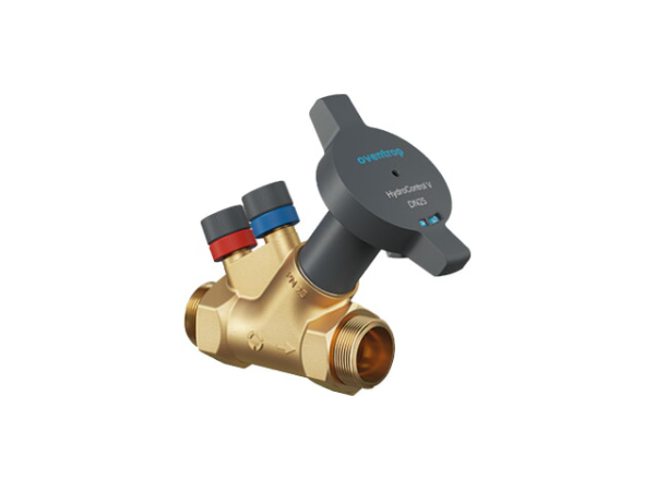 Oventrop Strangregulierventil HydroControl V DN40 G1 3/4 Schrägsitz PN16 HydroPort Voreinstellung